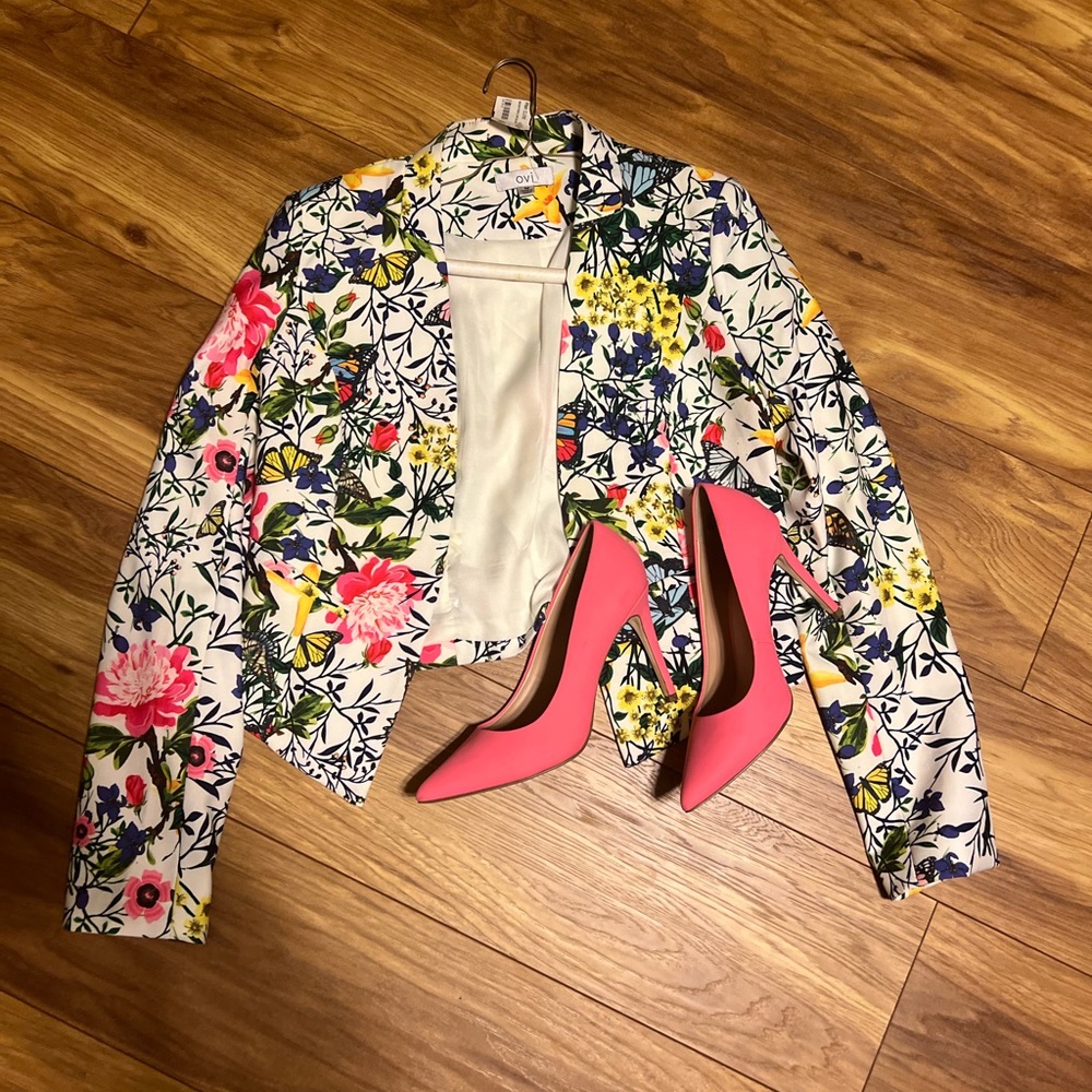 Multi colored blazer
